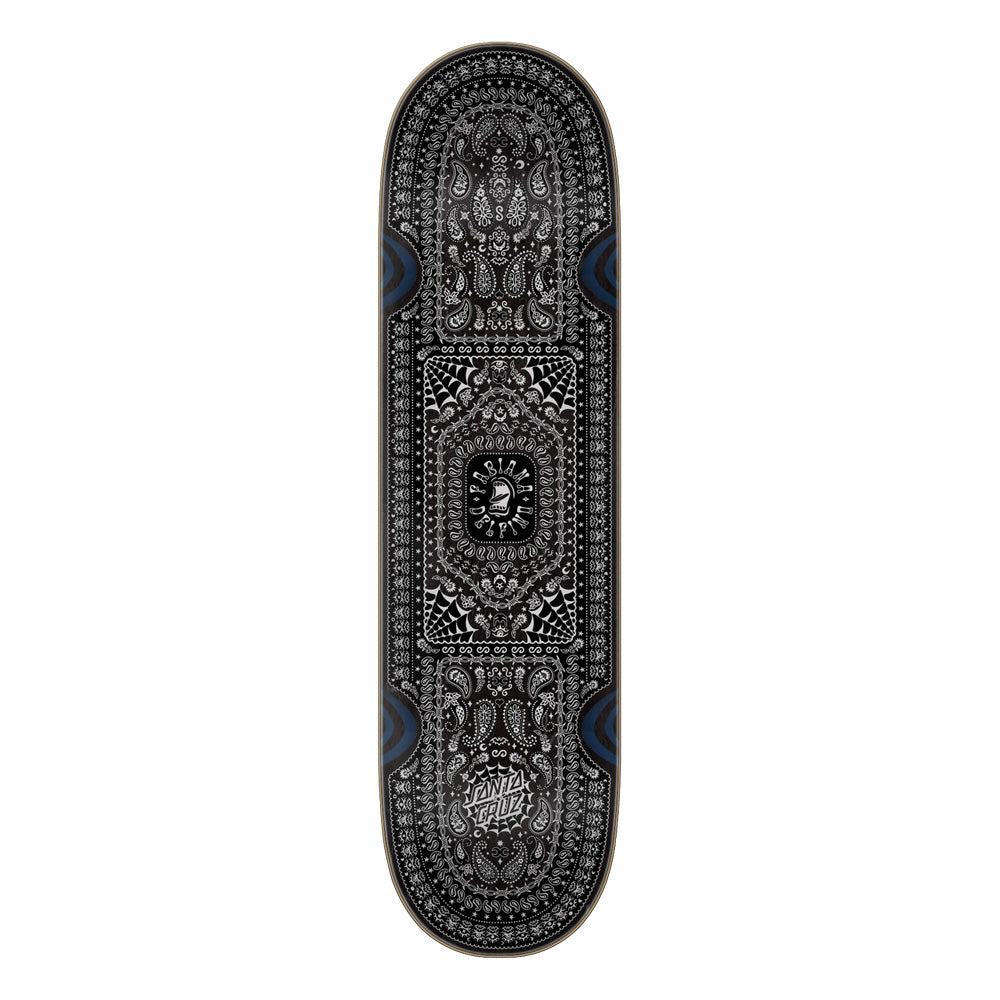 8.25in x 31.6in DELFINO BANDANA PRO SKATEBOARD DECK