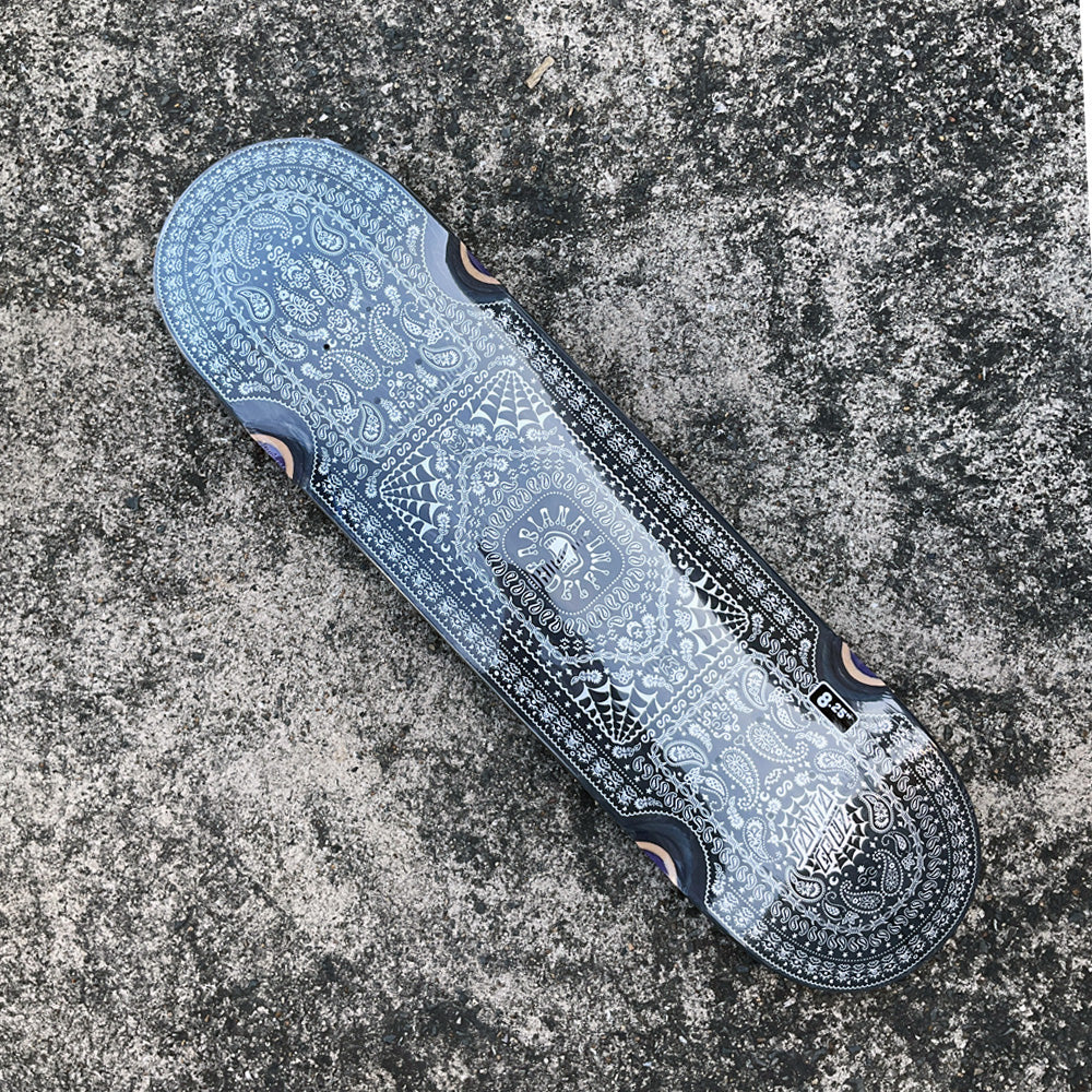 8.25in x 31.6in DELFINO BANDANA PRO SKATEBOARD DECK
