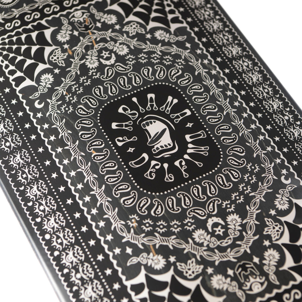 8.25in x 31.6in DELFINO BANDANA PRO SKATEBOARD DECK