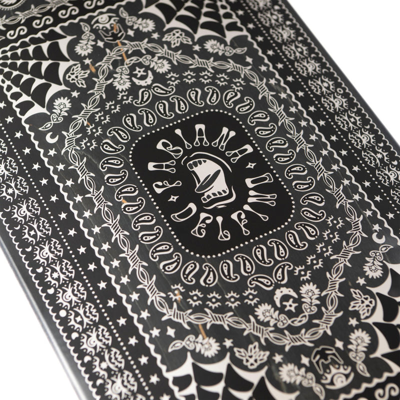 8.25in x 31.6in DELFINO BANDANA PRO SKATEBOARD DECK