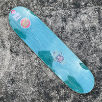 8.2in x 31.6in ASTA COSMIC EYES TWIN SKATEBOARD DECK