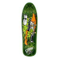 9.23in x 31.67in MEEK PINSTRIPE SLASHER PRO SKATEBOARD DECK