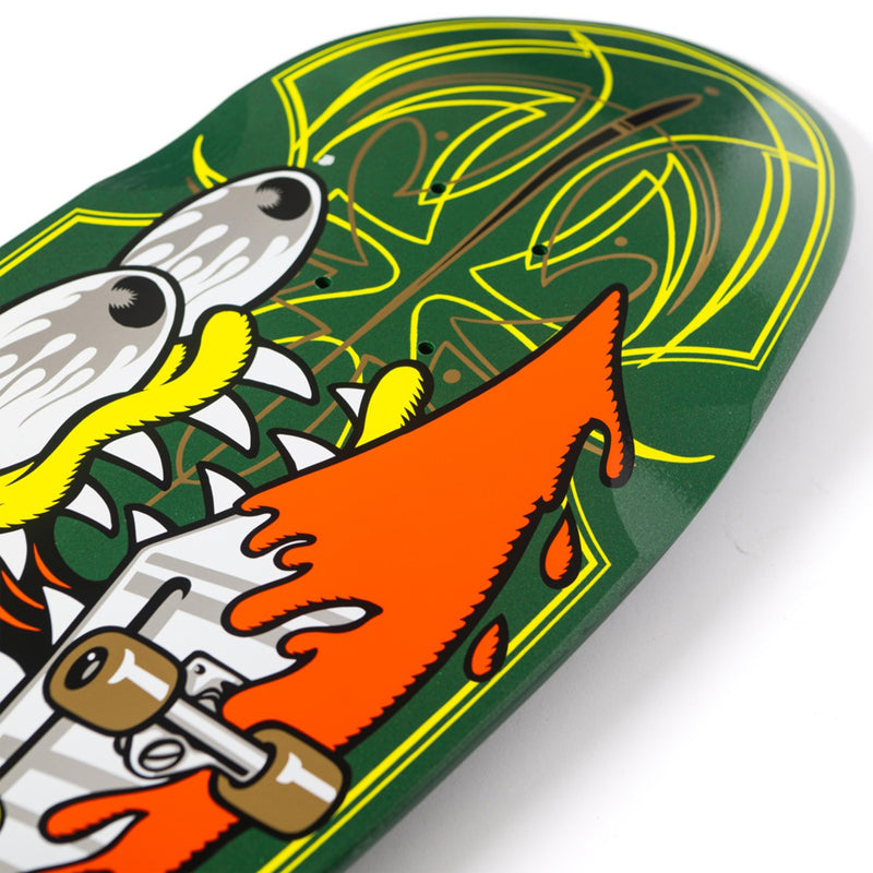 9.23in x 31.67in MEEK PINSTRIPE SLASHER PRO SKATEBOARD DECK