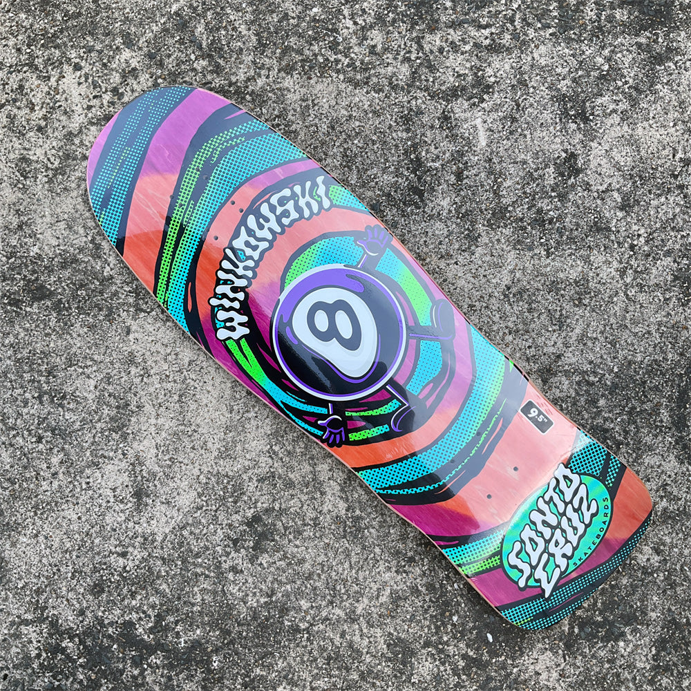 9.5in x 30.05in WINKOWSKI VERTIGO PRO SKATEBOARD DECK