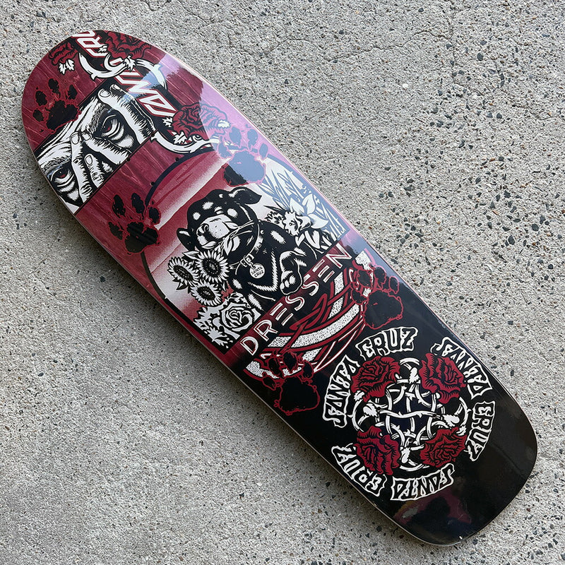 9.3in x 32.36in DRESSEN EVO PRO SKATEBOARD DECK