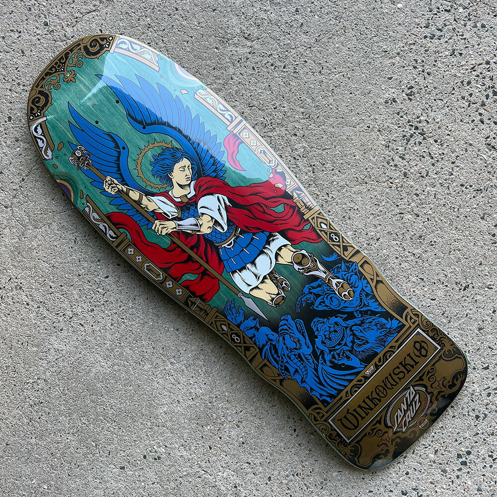 10.35in x 30.54in WINKOWSKI ARCHANGEL PRO SKATEBOARD DECK