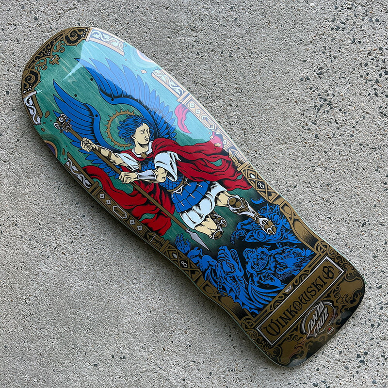 10.35in x 30.54in WINKOWSKI ARCHANGEL PRO SKATEBOARD DECK