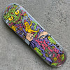 8.5in x 31.6in KNIBBS REPTILIAN PRO SKATEBOARD DECK