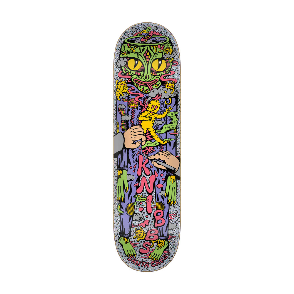 8.5in x 31.6in KNIBBS REPTILIAN PRO SKATEBOARD DECK