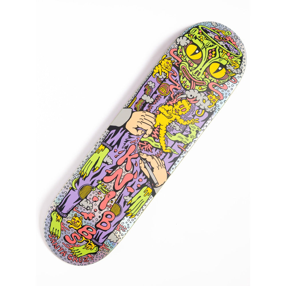 8.5in x 31.6in KNIBBS REPTILIAN PRO SKATEBOARD DECK