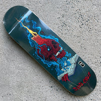 8.7in x 31.825in PACE NECROMANCER SKATEBOARD DECK
