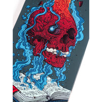8.7in x 31.825in PACE NECROMANCER SKATEBOARD DECK