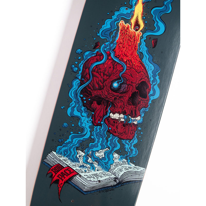 8.7in x 31.825in PACE NECROMANCER SKATEBOARD DECK