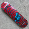 8.25in x 31.8in WIRED FLAME DOT BIRCH SKATEBOARD DECK