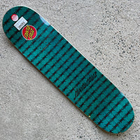 8.25in x 31.8in WIRED FLAME DOT BIRCH SKATEBOARD DECK