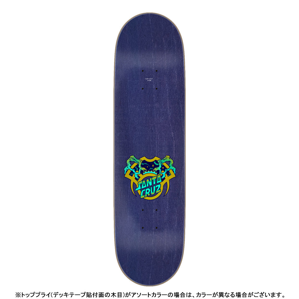 8.2in x 31.6in ASTA SPACE CAT TWIN SKATEBOARD DECK