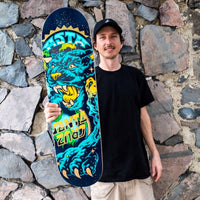 8.2in x 31.6in ASTA SPACE CAT TWIN SKATEBOARD DECK