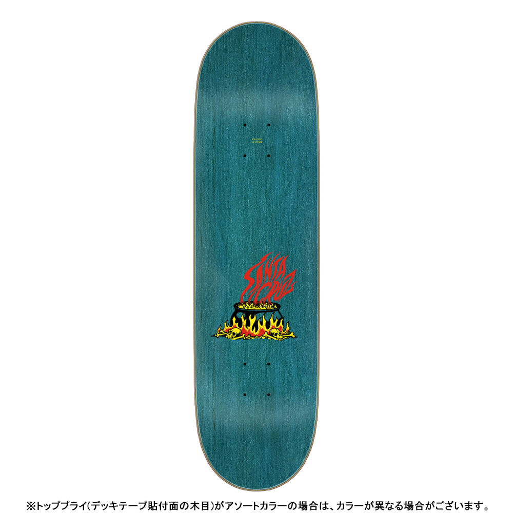 8.5in x 32.2in SALBA VOODOO FRAME PRO SKATEBOARD DECK