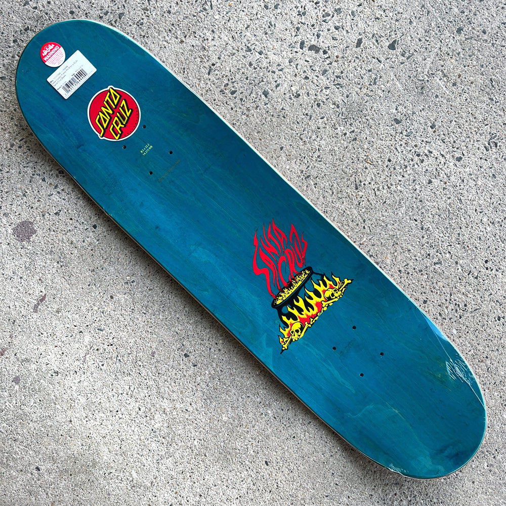 8.5in x 32.2in SALBA VOODOO FRAME PRO SKATEBOARD DECK
