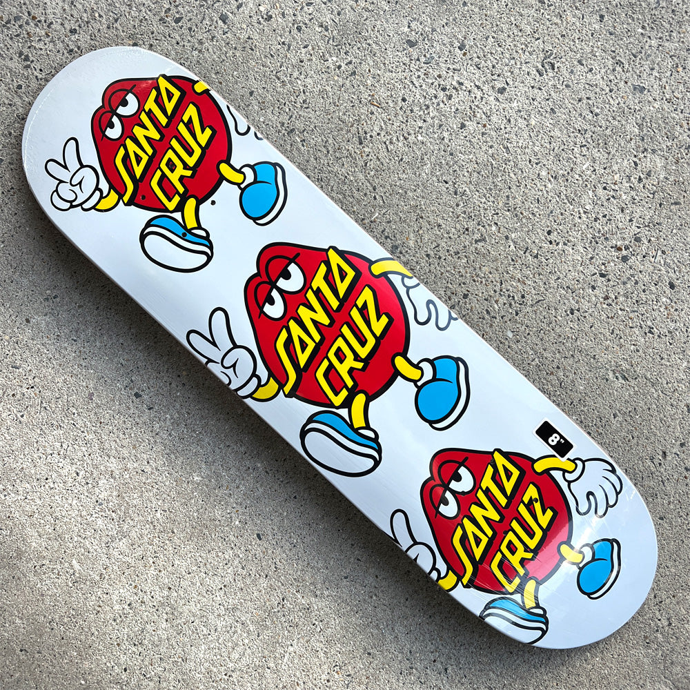 8.0in x 31.62in DOT GUY TEAM SKATEBOARD DECK