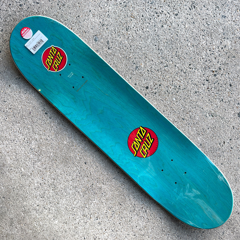 8.0in x 31.62in DOT GUY TEAM SKATEBOARD DECK