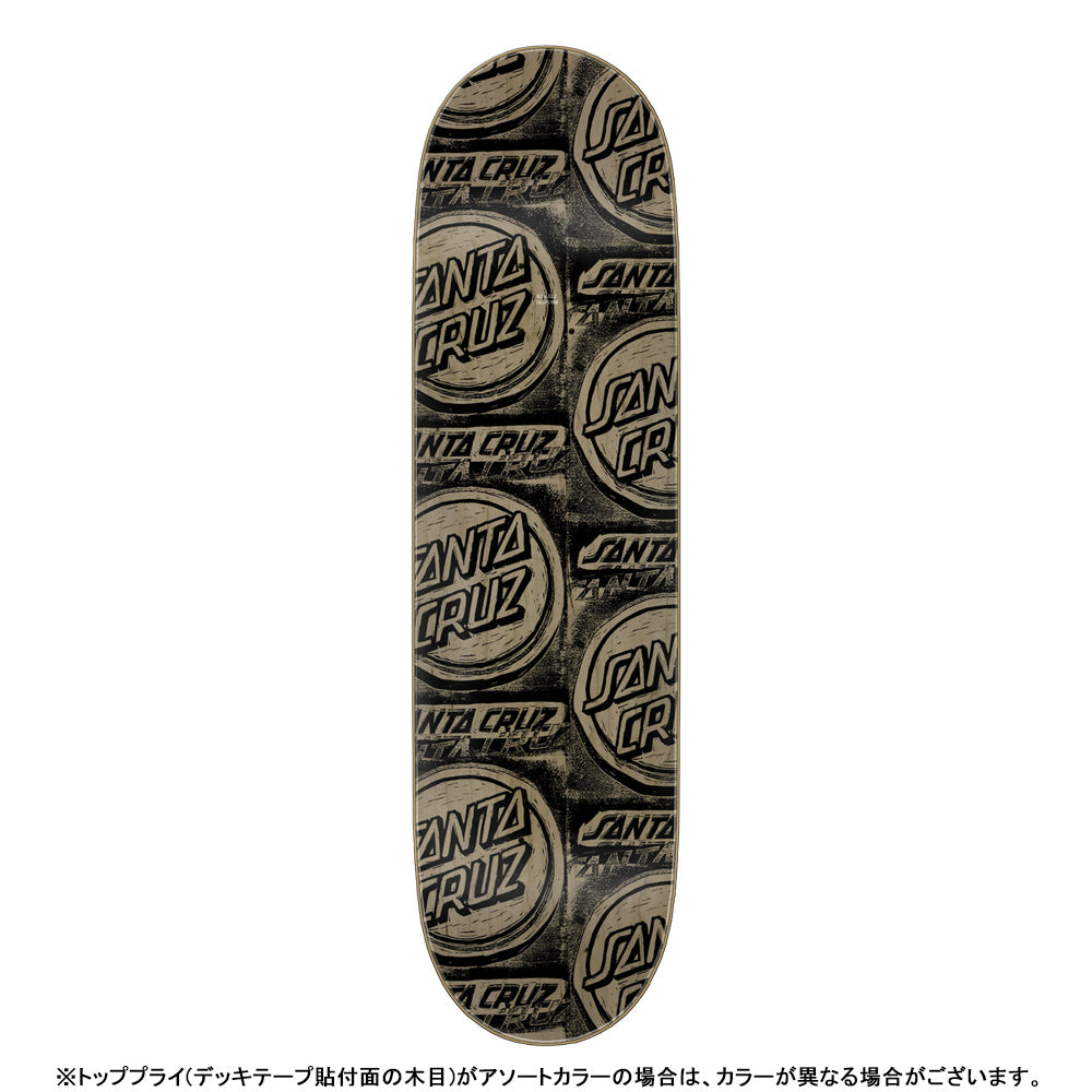 8.5in x 32.2in CUT COLLAGE SKATEBOARD DECK