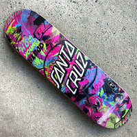 8.5in x 32.2in CUT COLLAGE SKATEBOARD DECK