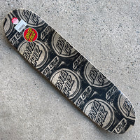 8.5in x 32.2in CUT COLLAGE SKATEBOARD DECK