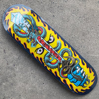 9.25in x 31.95in DRESSEN SWORD PRO SKATEBOARD DECK