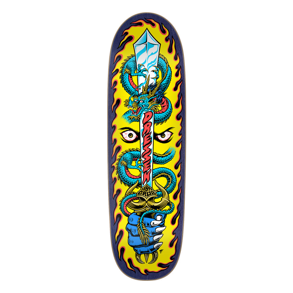 9.25in x 31.95in DRESSEN SWORD PRO SKATEBOARD DECK