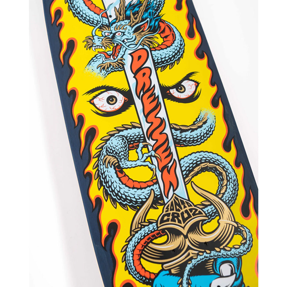 9.25in x 31.95in DRESSEN SWORD PRO SKATEBOARD DECK