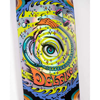 9.14in x 31.5in DELFINO PINBALL VISION PRO SKATEBOARD DECK