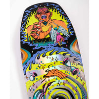 9.14in x 31.5in DELFINO PINBALL VISION PRO SKATEBOARD DECK