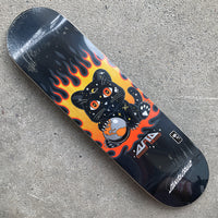 8.2in x 31.6in ASTA SPACE KITTEN TWIN SKATEBOARD DECK