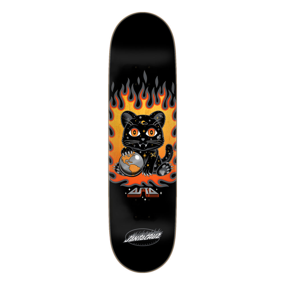 8.2in x 31.6in ASTA SPACE KITTEN TWIN SKATEBOARD DECK