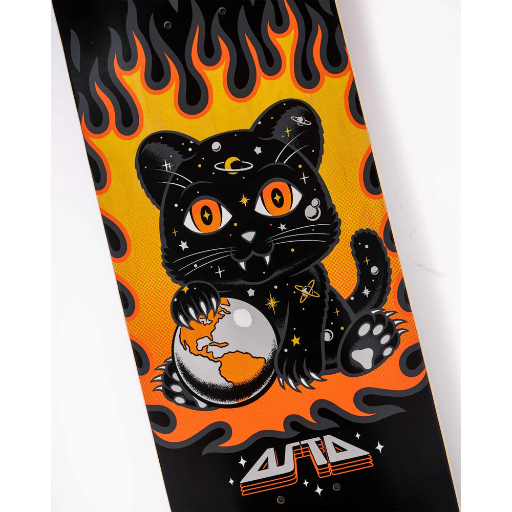 8.2in x 31.6in ASTA SPACE KITTEN TWIN SKATEBOARD DECK