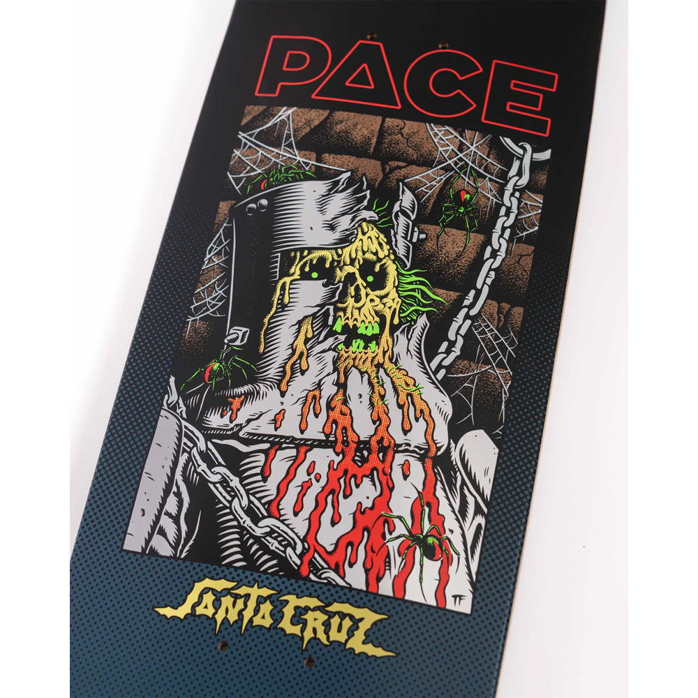 8.7in x 31.825in PACE DUNGEON SKATEBOARD DECK