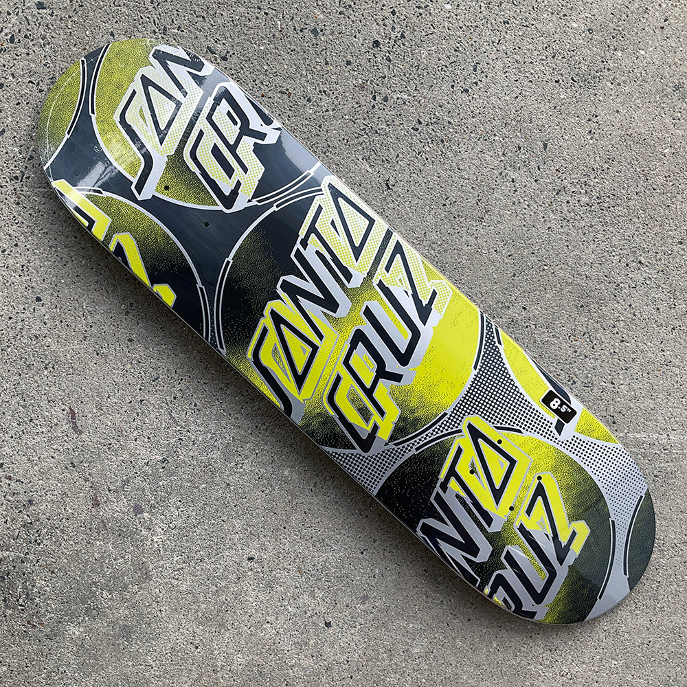 8.5in x 32.2in ACID CLOUD SKATEBOARD DECK