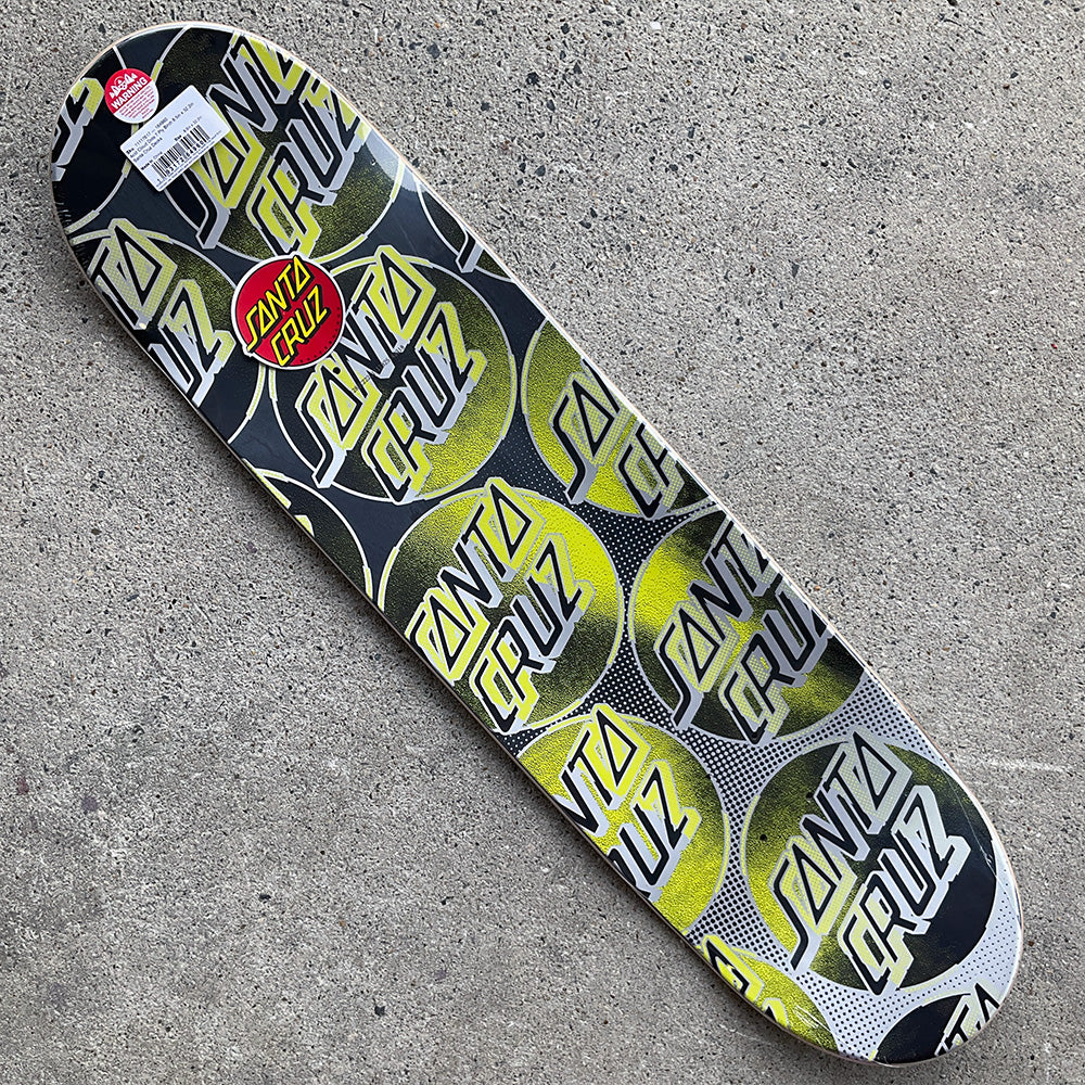 8.5in x 32.2in ACID CLOUD SKATEBOARD DECK