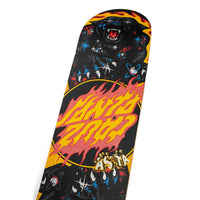 8.2in x 31.6in ASTA COSMIC CAT TWIN SKATEBOARD DECK