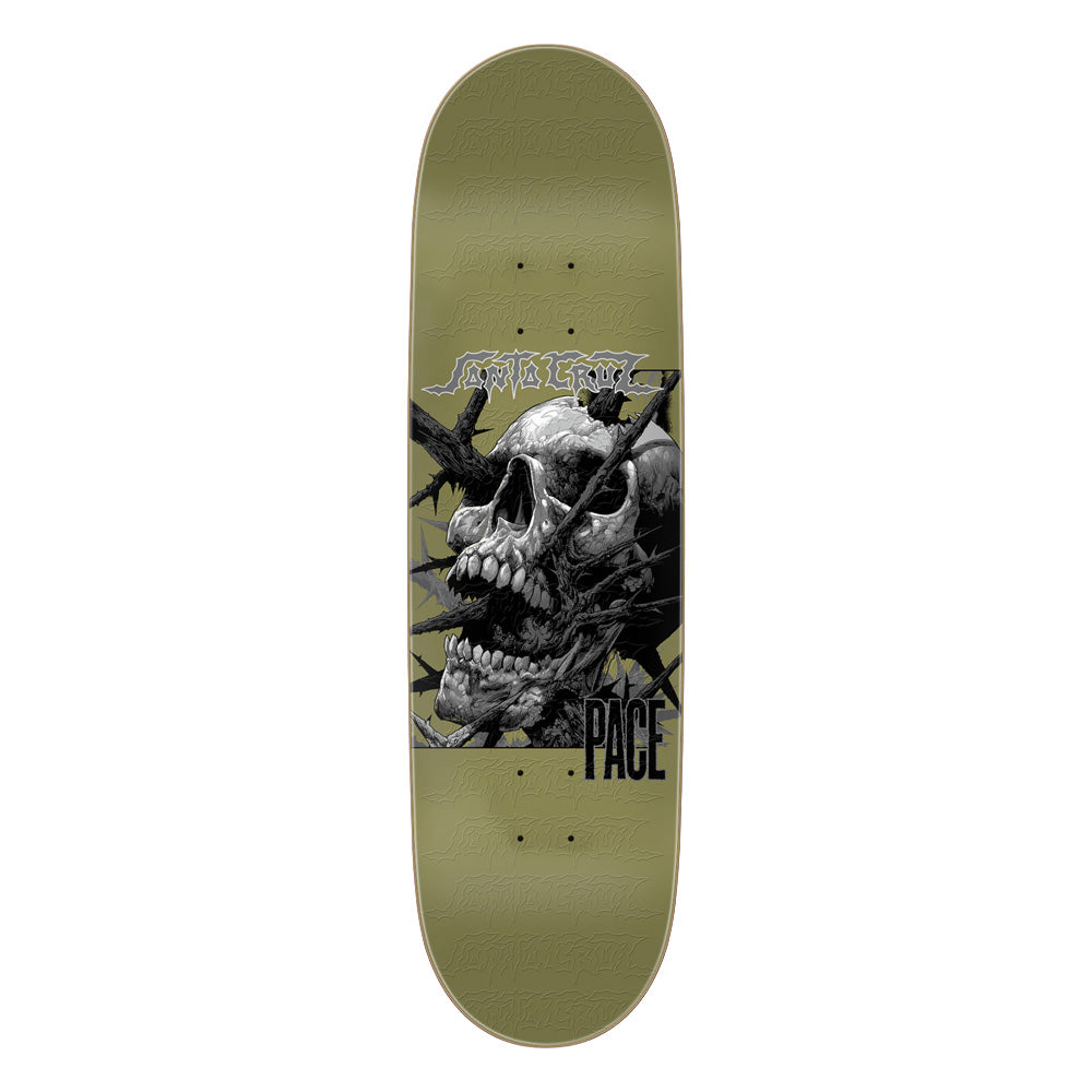 8.7in x 31.825in PACE DEATHTRAP REMIX SKATEBOARD DECK
