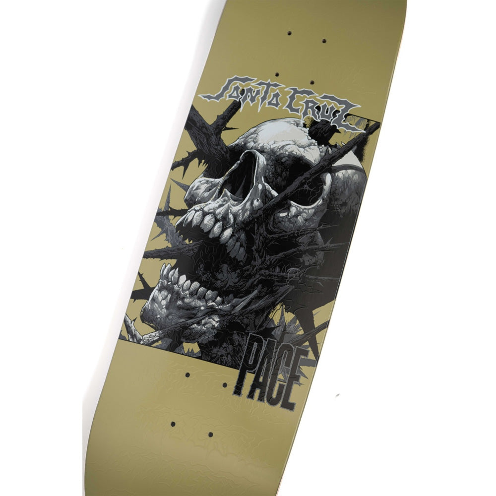 8.7in x 31.825in PACE DEATHTRAP REMIX SKATEBOARD DECK