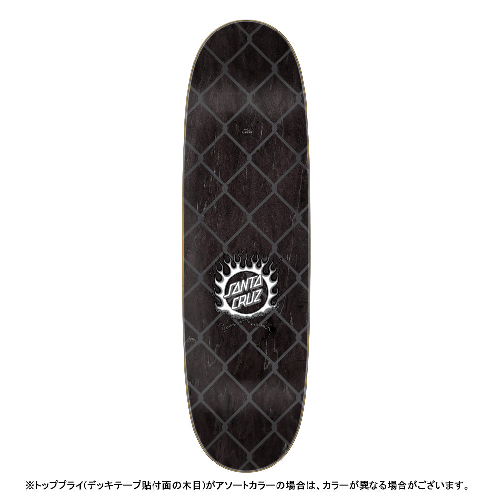 9.0in x 32.0in FORGING DOT SKATEBOARD DECK