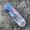 8.25in x 31.0in FEELBASE MEEK SCRATCHED SLASHER PRO SKATEBOARD DECK