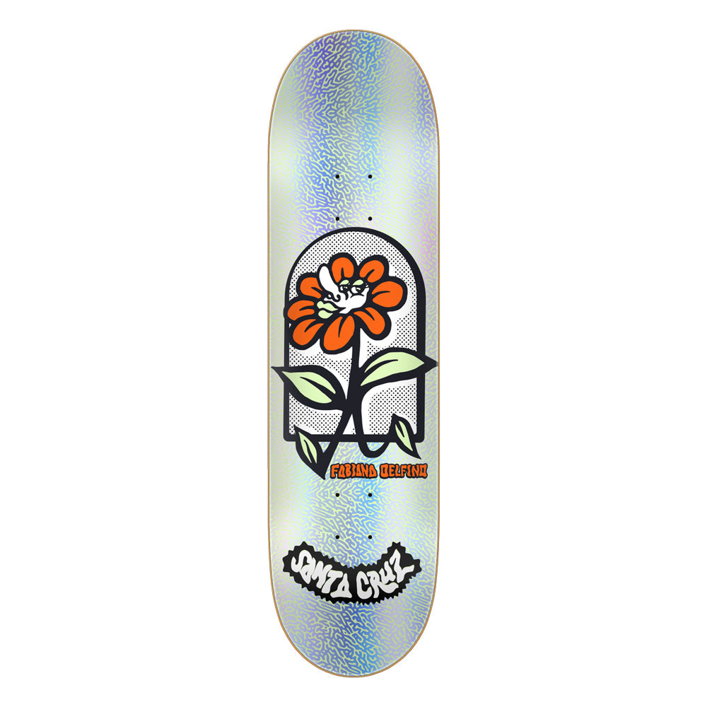 8.0in x 30.5in FEELBASE DELFINO FLOWER FRAME PRO SKATEBAORD DECK