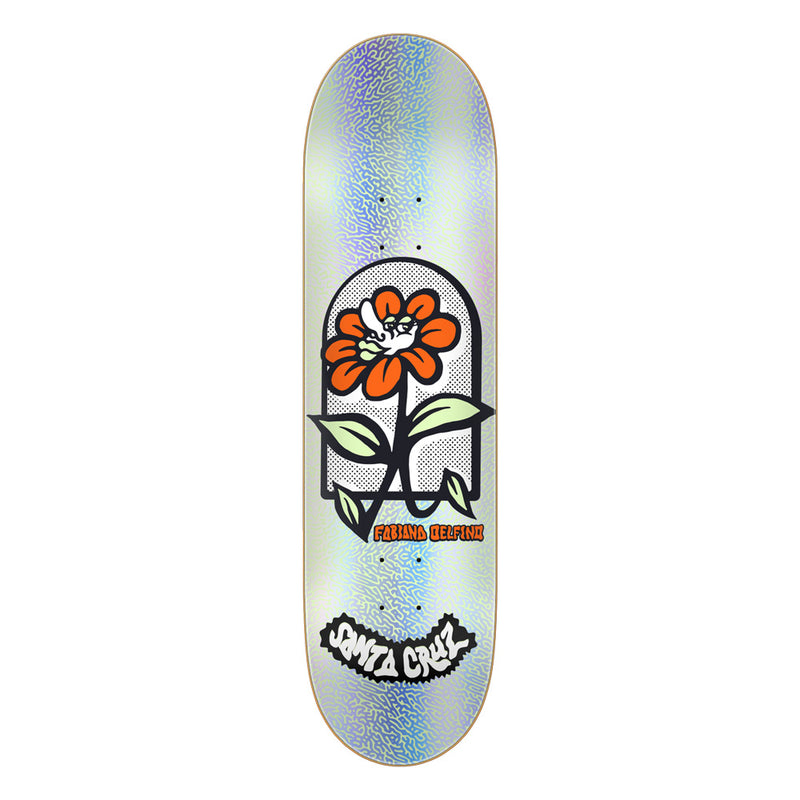8.0in x 30.5in FEELBASE DELFINO FLOWER FRAME PRO SKATEBAORD DECK
