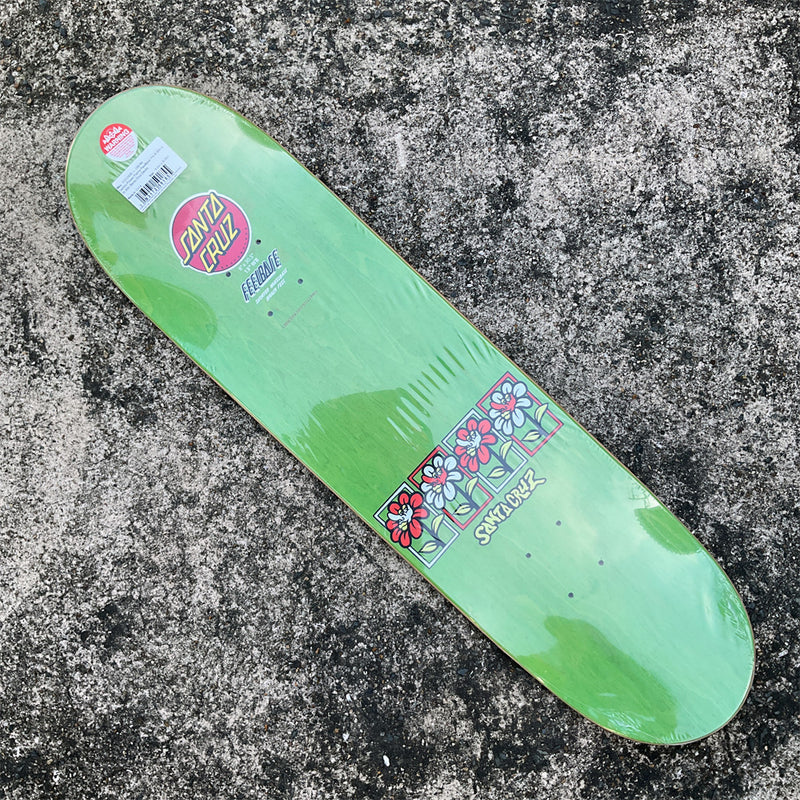8.0in x 30.5in FEELBASE DELFINO FLOWER FRAME PRO SKATEBAORD DECK