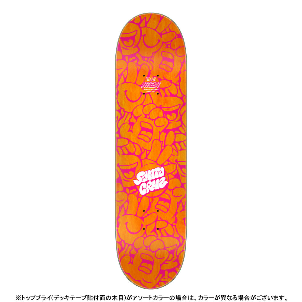 7.75in x 30.25in FEELBASE HAND PILE SKATEBOARD DECK