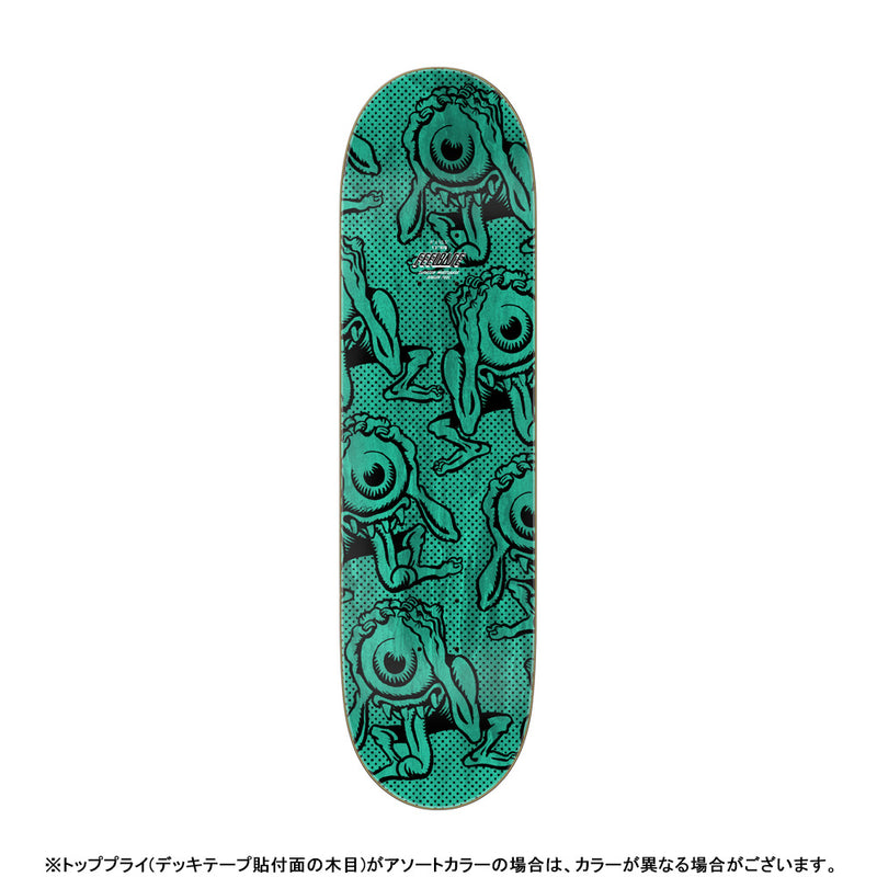 8.0in x 30.5in FEELBASE EYEGORE PRISMATIC SKATEBOARD DECK