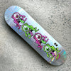 8.0in x 30.5in FEELBASE EYEGORE PRISMATIC SKATEBOARD DECK
